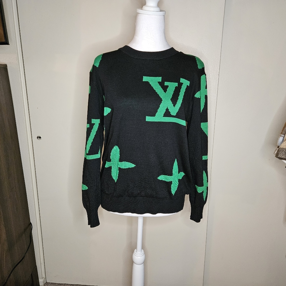 NWT LV Inspired Sweater